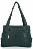 Dámská kabelka shopper bag Hernan lahvově zelená 3892